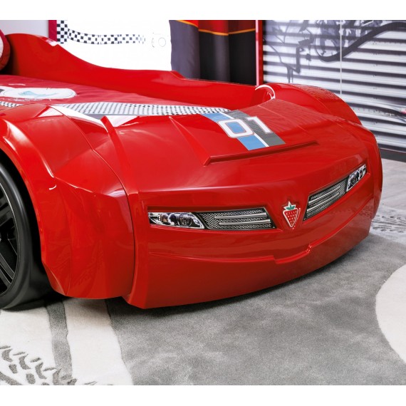 Кровать машина Cilek Turbo Max красный