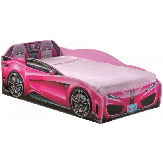 Кровать машина Cilek spyder car pink