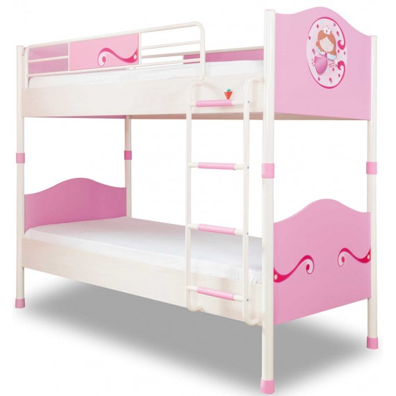Двухъярусная кровать Cilek Princess 200 на 90 см