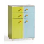 Комод Cilek Split Blue Green