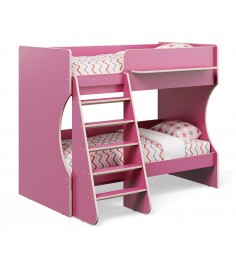 Кровать двухъярусная Капризун 3 (Р434) розовый