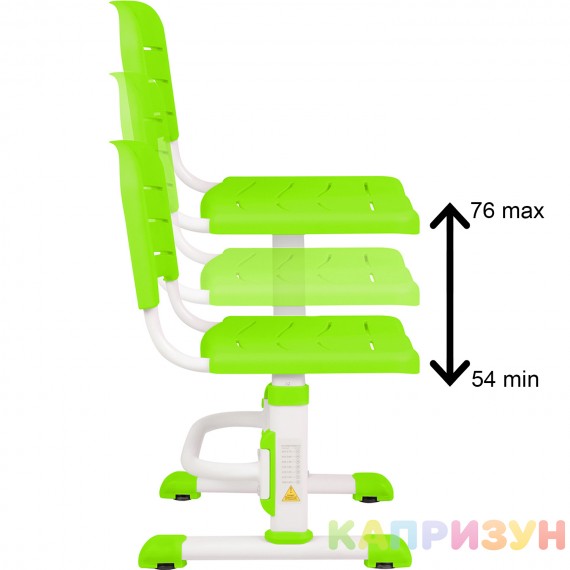 Парта трансформер со стулом Капризун A7-green