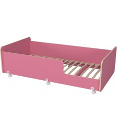 Кровать подростковая Капризун 4 (Р439) розовый...