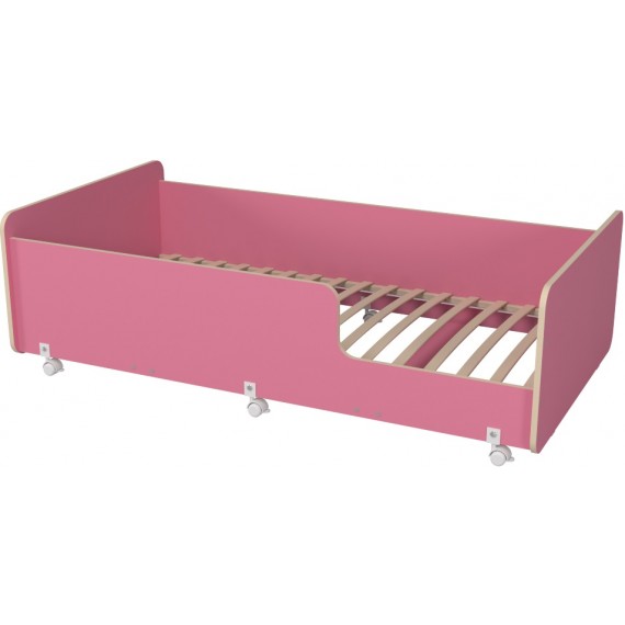 Кровать подростковая Капризун 4 розовый